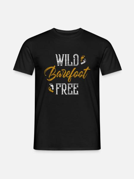 Barefoot - Men's T-Shirt - black