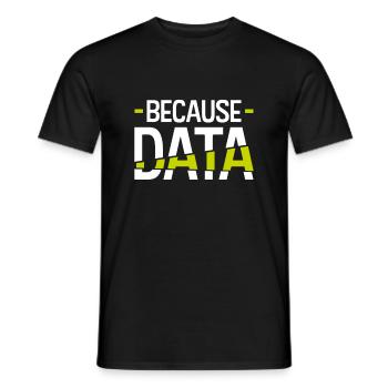 Informatiker - Männer T-Shirt - Schwarz - Vorne - AI Model Male 178 light (178cm)