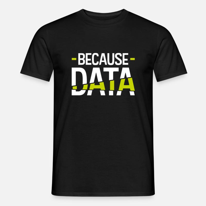 Informatiker - Männer T-Shirt - Schwarz
