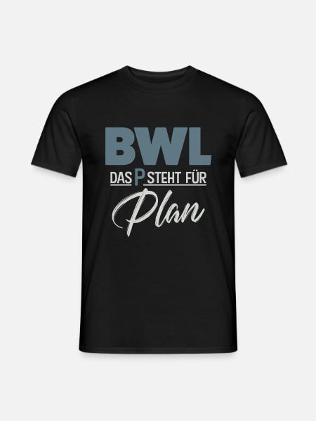 BWL - Männer T-Shirt - Schwarz