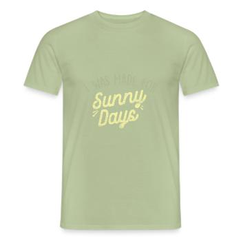 Printemps - T-shirt homme - vert sauge - Devant - AI Model Male 178 light (178cm)