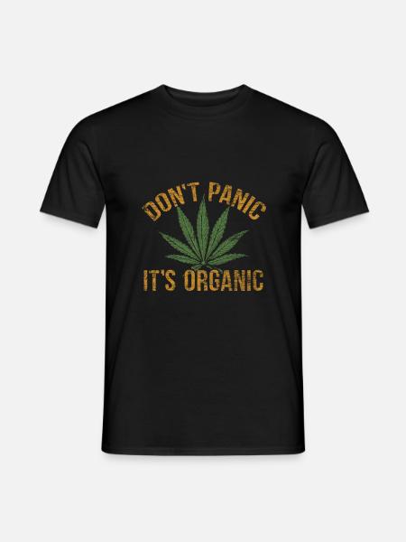 cannabis - Men's T-Shirt - black