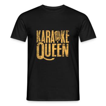 Karaoke - T-shirt homme - noir - Devant - AI Model Male 178 light (178cm)