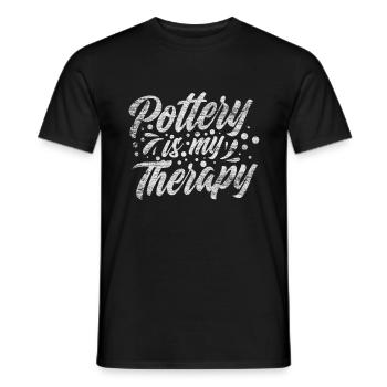 poterie do - T-shirt homme - noir - Devant - AI Model Male 178 light (178cm)