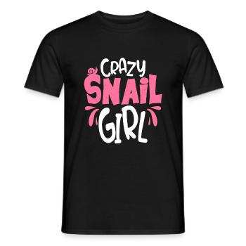 slug - Men's T-Shirt - black - Front - AI Model Male 178 light (178cm)