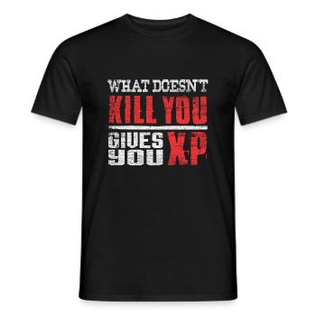 Gaming - T-shirt homme - noir - Devant - AI Model Male 178 light (178cm)