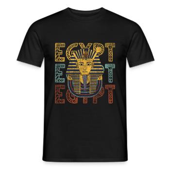 Egypt Identity - Men's T-Shirt - black - Front - AI Model Male 178 light (178cm)