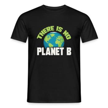 Changement climatique Protection du climat - T-shirt homme - noir - Devant - AI Model Male 178 light (178cm)