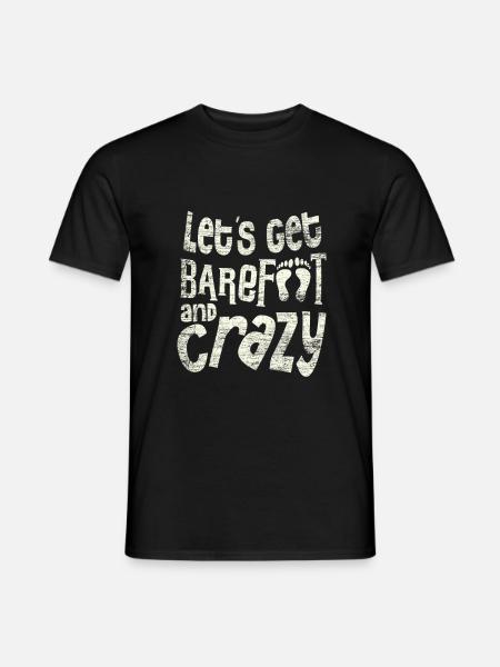 Barefoot - Men's T-Shirt - black