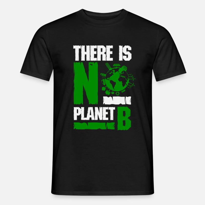 Umweltschutz Klimaschutz - Männer T-Shirt - Schwarz