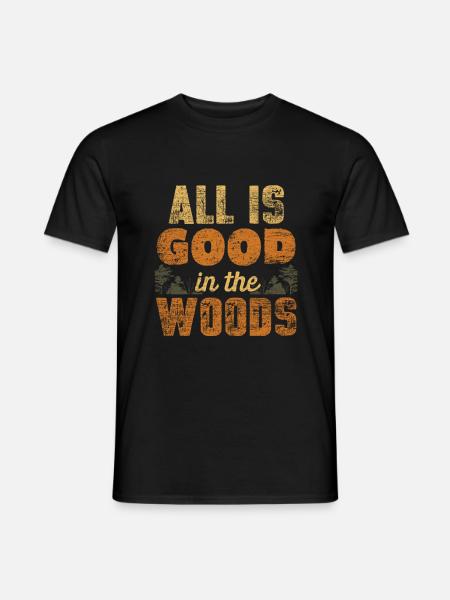 Forest - Men's T-Shirt - black