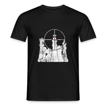 Schach Scachturnier König - Männer T-Shirt - Schwarz - Vorne - AI Model Male 178 light (178cm)