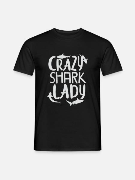 shark - Men's T-Shirt - black