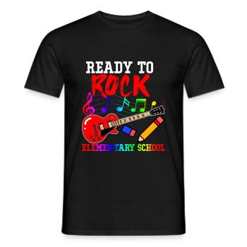 Guitare - T-shirt homme - noir - Devant - AI Model Male 178 light (178cm)