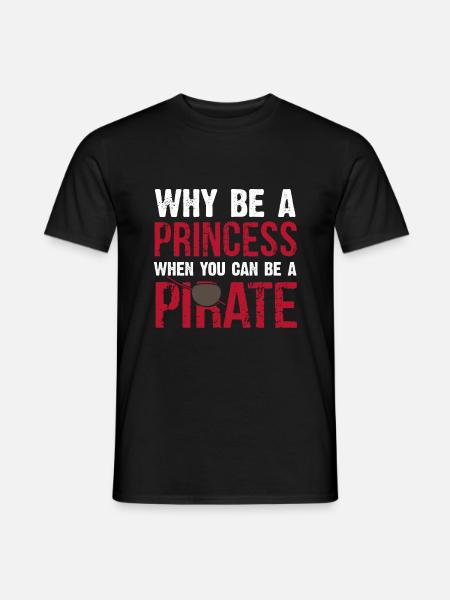 pirate - Men's T-Shirt - black