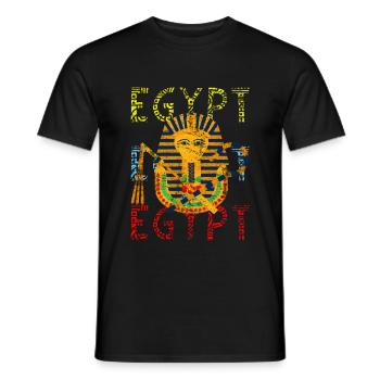 Egypt - Men's T-Shirt - black - Front - AI Model Male 178 light (178cm)