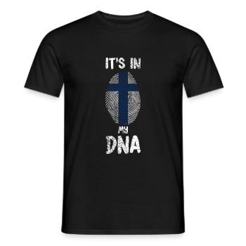 Finnland Finne Wikinger - Männer T-Shirt - Schwarz - Vorne - AI Model Male 178 light (178cm)