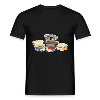 koala - T-shirt homme - noir - Devant - AI Model Male 178 light (178cm)