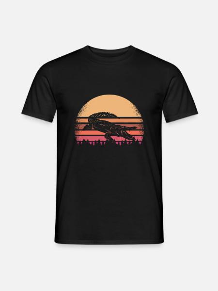 crocodile - T-shirt homme - noir