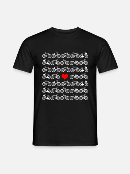 Bicycling cycling - Men's T-Shirt - black
