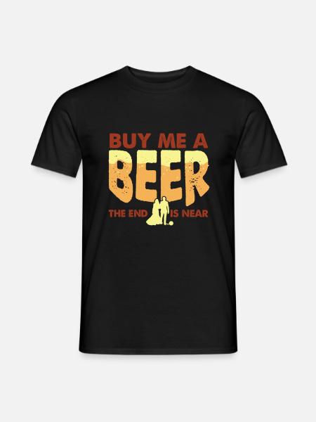 Soirée de célibataire - T-shirt homme - noir