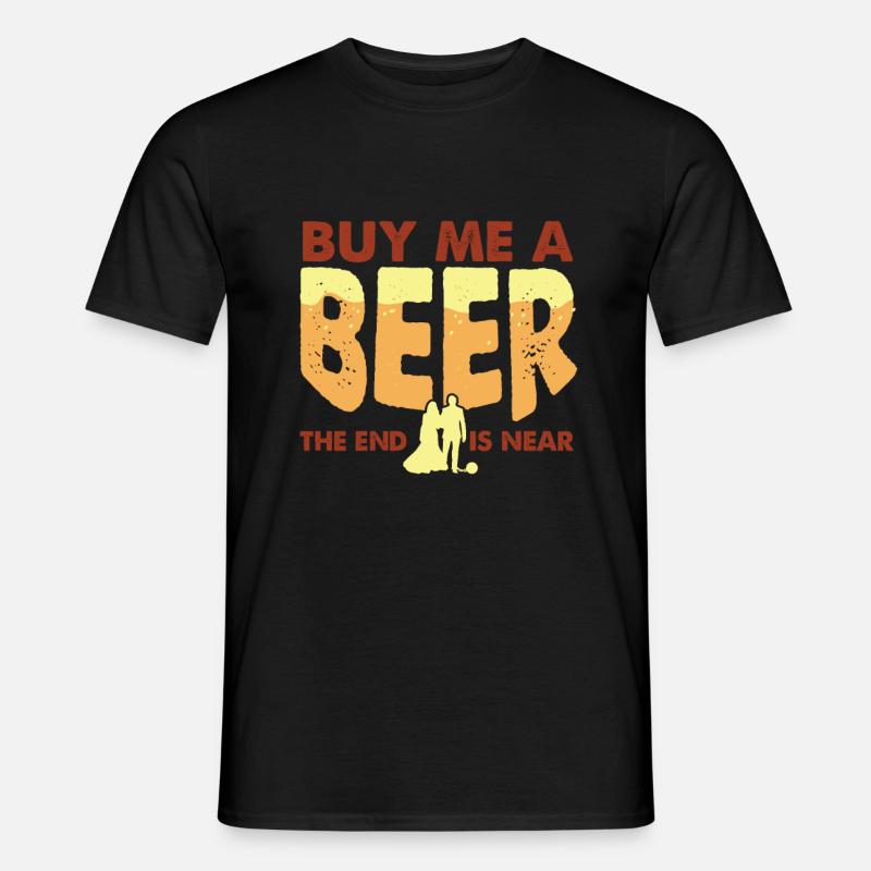 Junggesellenabschied - Männer T-Shirt - Schwarz