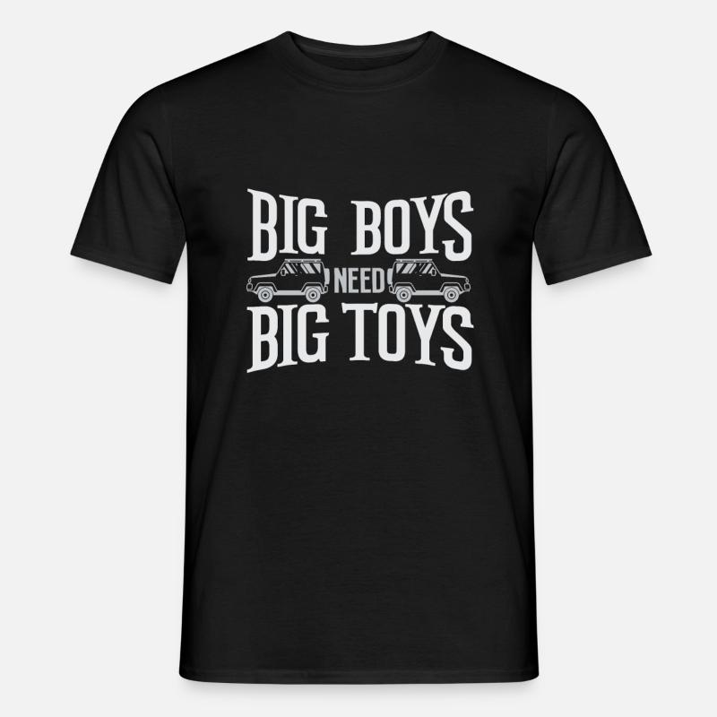 Geländewagen - Männer T-Shirt - Schwarz