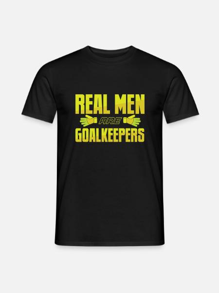 goalkeeper - Men's T-Shirt - black