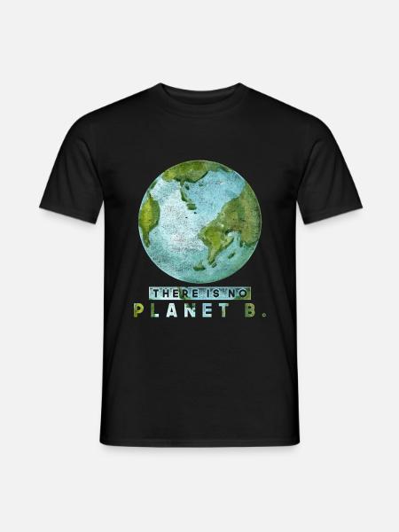 Earth Day environmental protection planet - Men's T-Shirt - black
