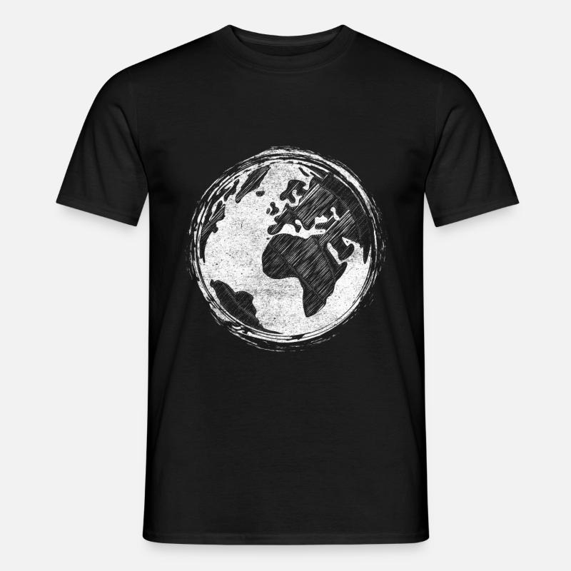 Earth Day - Männer T-Shirt - Schwarz