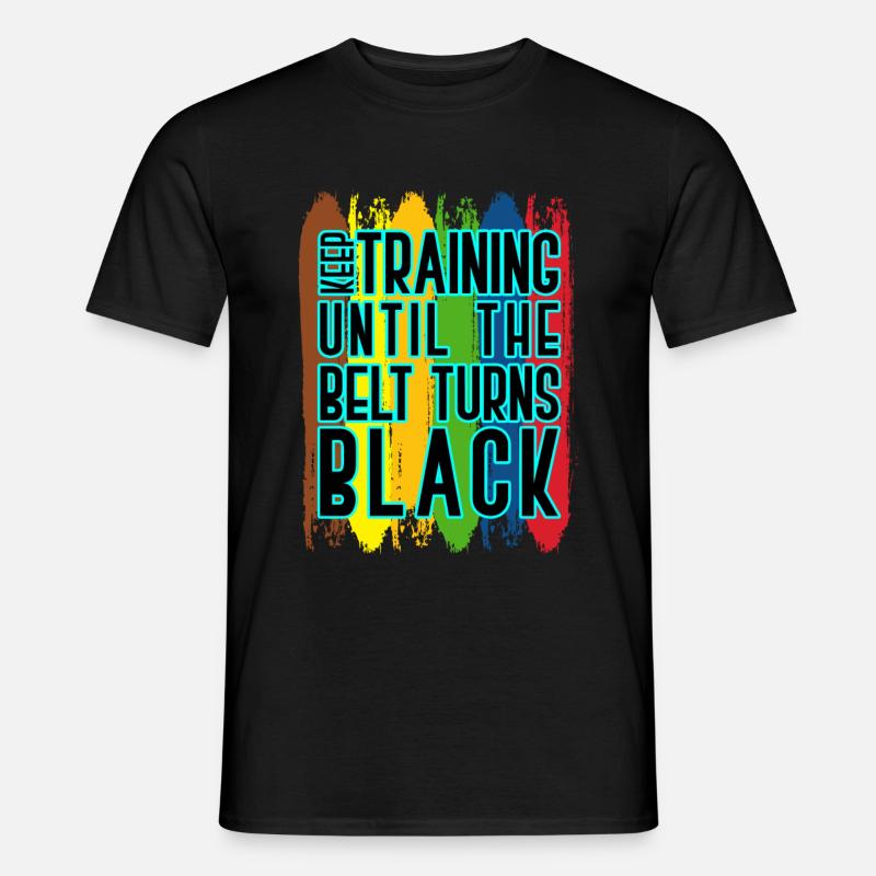 Karate - Männer T-Shirt - Schwarz