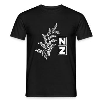 Neuseeland Australien - Männer T-Shirt - Schwarz - Vorne - AI Model Male 178 light (178cm)