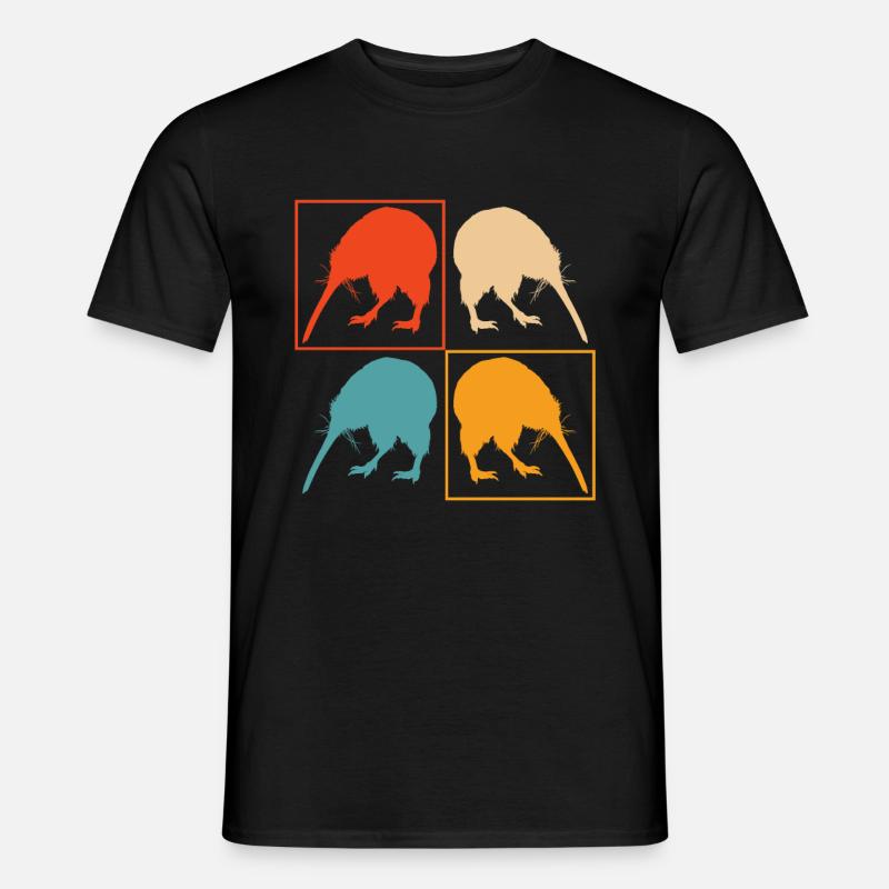 Neuseeland - Männer T-Shirt - Schwarz