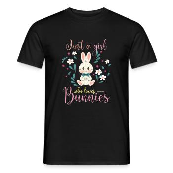 Hare - Men's T-Shirt - black - Front - AI Model Male 178 light (178cm)
