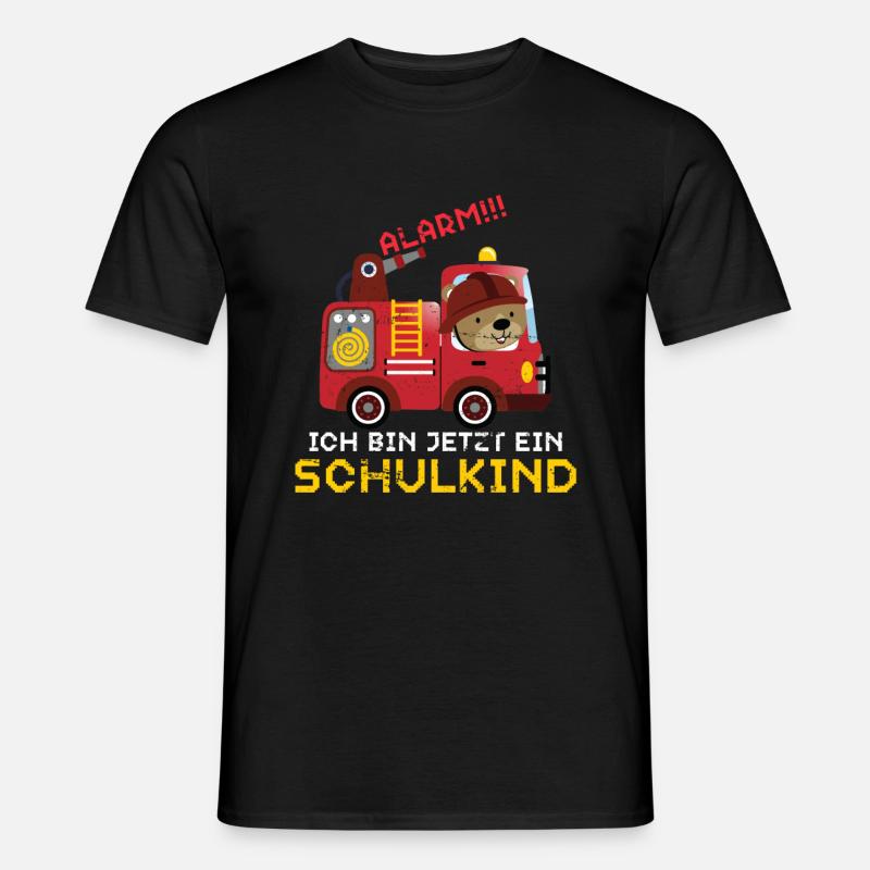 Schulanfang Erstklässler - Männer T-Shirt - Schwarz
