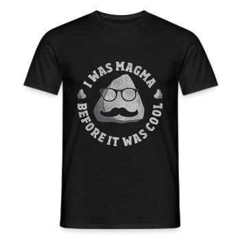 Geology Science - Men's T-Shirt - black - Front - AI Model Male 178 light (178cm)