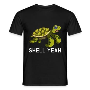 Schildkröte Umweltschutz Tier - Männer T-Shirt - Schwarz - Vorne - AI Model Male 178 light (178cm)
