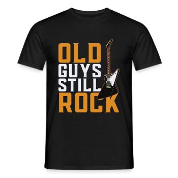 Guitariste guitariste guitariste - T-shirt homme - noir - Devant - AI Model Male 178 light (178cm)