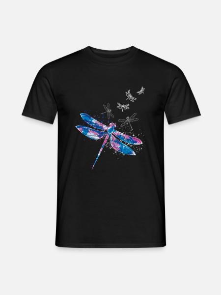 Dragonfly Insect - Men's T-Shirt - black