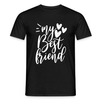 Beste Freunde Freundschaft BFF Familie - Männer T-Shirt - Schwarz - Vorne - AI Model Male 178 light (178cm)