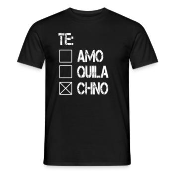 Techno - Männer T-Shirt - Schwarz - Vorne - AI Model Male 178 light (178cm)