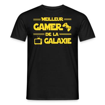 Humour Geek - T-shirt homme - noir - Devant - AI Model Male 178 light (178cm)