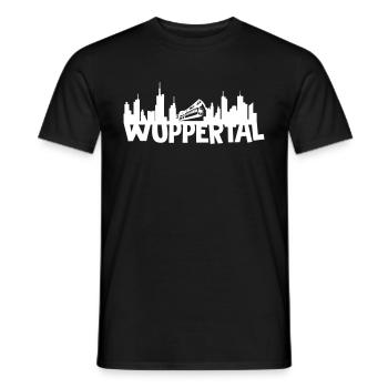 horizon Wuppertal - T-shirt homme - noir - Devant - AI Model Male 178 light (178cm)