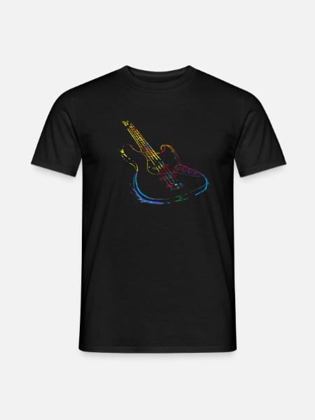 Guitarist Musicians Guitar Gift Idea - Men's T-Shirt - black