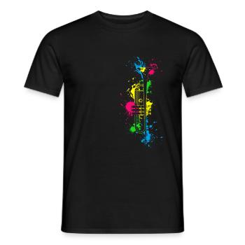 Trompete Musiker Jazz Trompeter Geschenk - Männer T-Shirt - Schwarz - Vorne - AI Model Male 178 light (178cm)