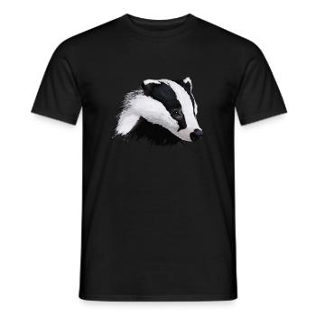 Blaireau - T-shirt homme - noir - Devant - AI Model Male 178 light (178cm)