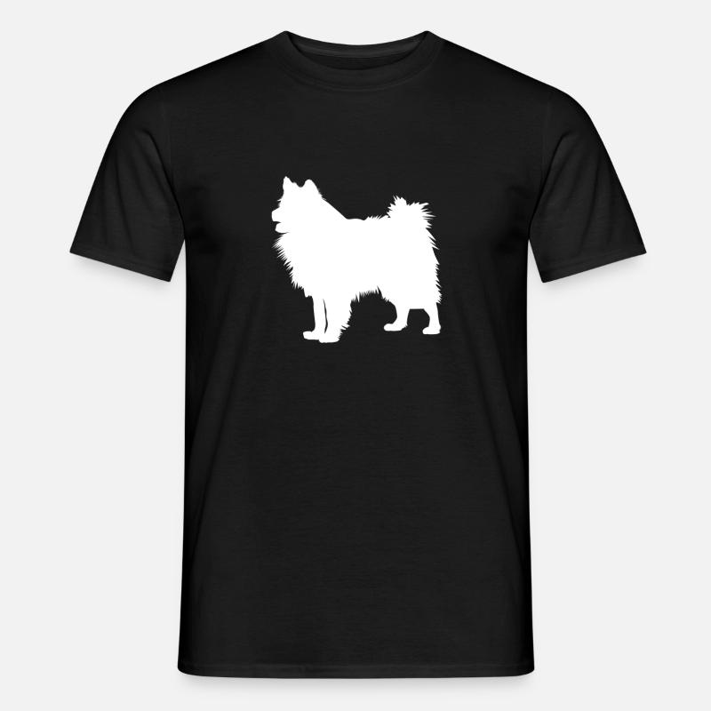 Wolfsspitz - Keeshond Dog - Men’s T-shirt - black