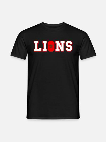 Les Lions du Maroc - T-shirt homme - noir