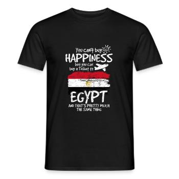 Egypt - Men's T-Shirt - black - Front - AI Model Male 178 light (178cm)