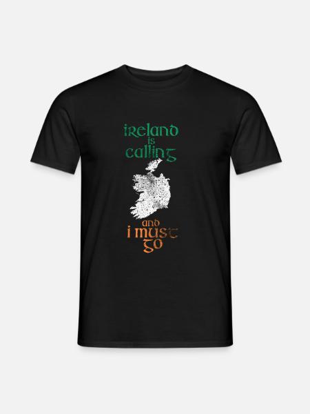 Ireland - Men's T-Shirt - black